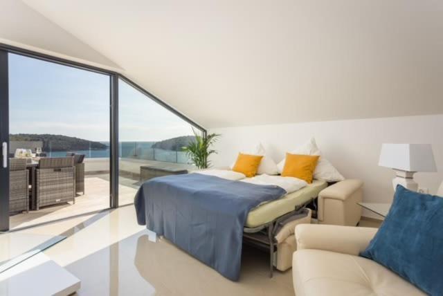 באניולה Luxury Apartment Anto With Sea View And Balcony מראה חיצוני תמונה
